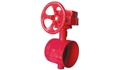 渦輪信號(hào)溝槽蝶閥100_閥門(mén)欄目